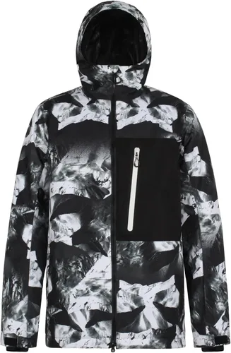 Miniatura 7 de GSOU SNOW Chaqueta de esquí para hombre, abrigo de nieve para snowboard, cálido, invierno, impermeable, con capucha