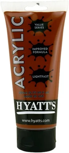 Miniatura 38 de Hyatt's Alizarine - Pintura acrílica carmesí Tubo de pintura acrílica de 2.5 fl oz de grado artístico Secado rápido y pintura no tóxica