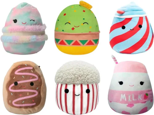 Miniatura 8 de Squishmallows Mystery - Paquete económico de 3 estrujables de 10 y 8 pulgadas, obtén un peluche grande y dos pequeños de Jazwares por menos, juguete