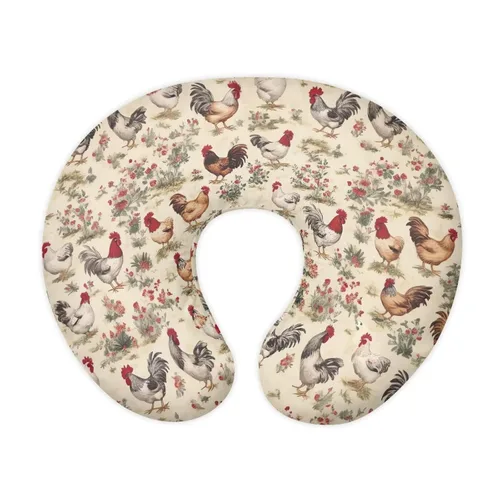 Miniatura 24 de Funda de almohada de lactancia azteca bohemia para bebés y niños, funda de almohada con cremallera oculta, funda de almohada de lactancia para niñas