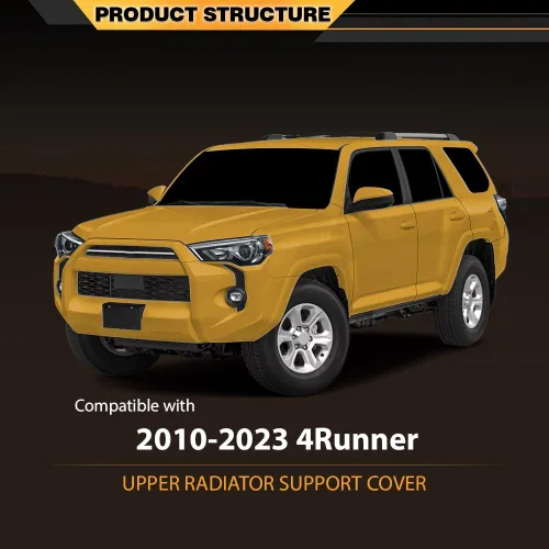 Miniatura 2 de CNNELL Cubierta superior de soporte del radiador compatible con Toyota 4Runner 2010-2020 TO1224108