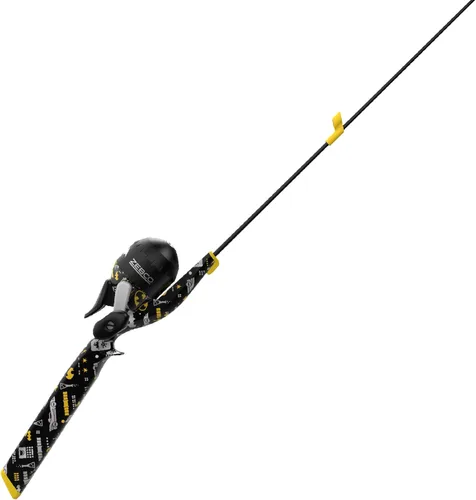 Miniatura 11 de Zebco Youth Floating Spincast Reel and Fishing Rod Combo, Pre-Spooled with 6-Pound Cajun Line Rosa