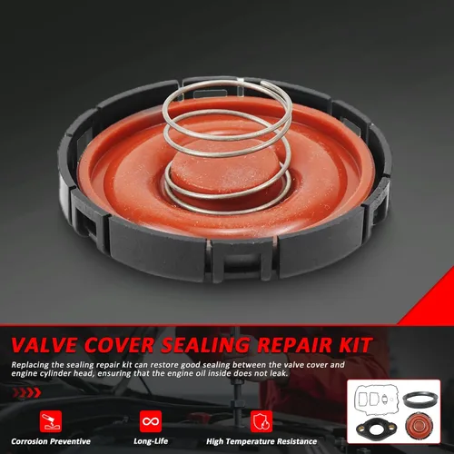 Miniatura 2 de Juego de juntas de tapa de válvula para BMW 228i 320i 328i 428i 528i X1 X3 X4 Z4 2012-2018 Reemplazo # 11127588418 11127507217 11377502022 111275022