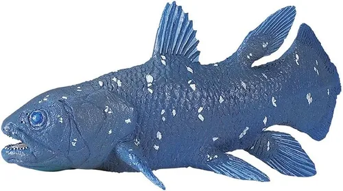 Miniatura 3 de Safari Ltd. Figura de celacanto - Figura de pez prehistórico detallada de 5.5 pulgadas, juguete educativo para niños, niñas y niños a partir de 3
