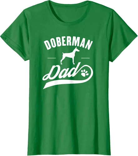 Miniatura 38 de Doberman Dad - Camiseta para amante del dueño del perro, Negro, S