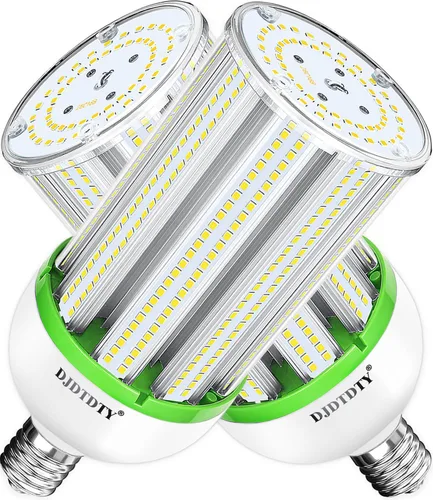Miniatura 12 de Amazon - Bombilla LED de maíz de 35 W, base E26, 5000 lúmenes, 5000 lúmenes, 5000 K, luz diurna, 100 V ~ 277 V, bombilla para interior y exterior