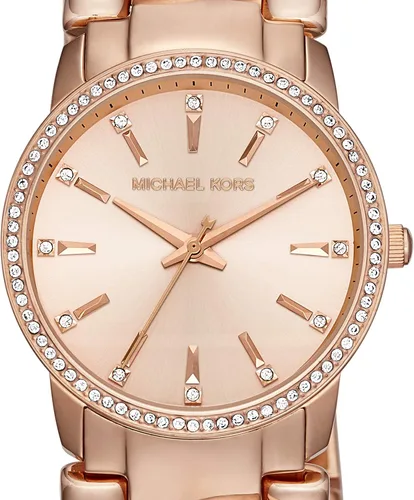 Miniatura 4 de Michael Kors Lady Nini - Reloj de cadena para mujer movimiento de cuarzo de 3 manos con bisel de cristal