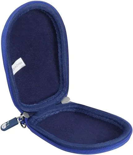 Miniatura 3 de Hermitshell Estuche rígido de viaje para ratón móvil inalámbrico Logitech M525 M505 M545 (azul)