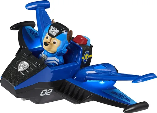 Miniatura 3 de Patrulla Canina, Vehículo transformador de lujo Jet al rescate de Chase con luces y sonidos