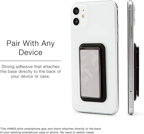 Miniatura 2 de HANDL New York Agarre y soporte de mango de camuflaje gris para smartphone