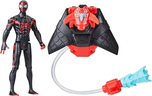 Miniatura 13 de Marvel Spider-Man Aqua Web Warriors - Figura de acción de Spider-Man de 4 pulgadas con accesorio de equipo de agua recargable, figuras de acción