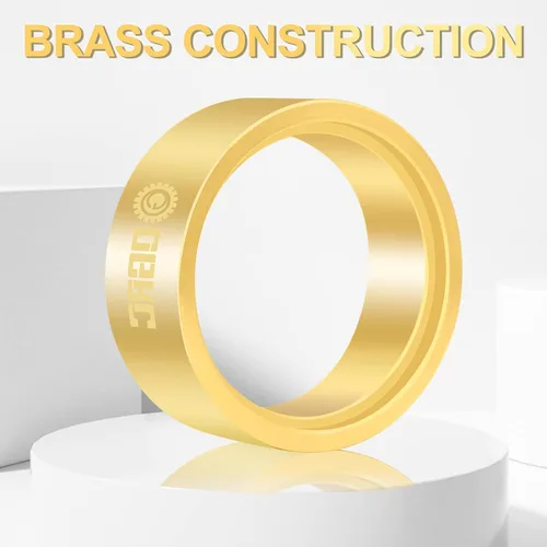 Miniatura 4 de OGRC - Anillo interno de latón de 1.0 pulgadas, anillo de abrazadera con peso de rueda pesada de 3.25 oz, se adapta a llantas de rueda RC para TRX4M