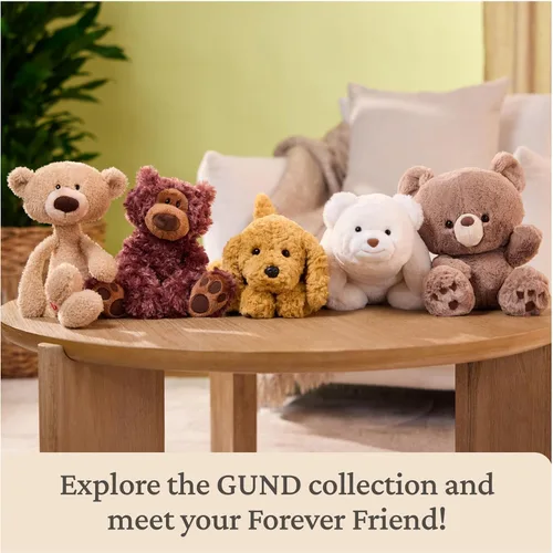 Miniatura 9 de GUND Forever Friends: Kai Teddy Bear - Peluche de peluche, como se ve en la vista, animal de peluche premium para edades de 0 años en adelante