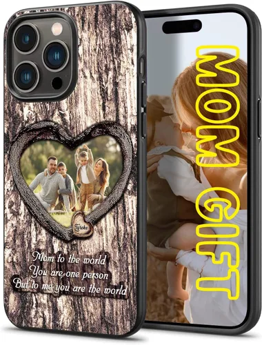 Miniatura 7 de Fundas de teléfono personalizadas para papá y niños, huellas compatibles con iPhone 15, 14, 13, 12, 11 Pro Max, Samsung Galaxy S23 S22 S21 S20