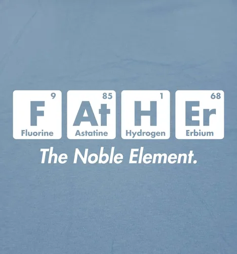 Miniatura 2 de Camiseta divertida con texto en inglés "Father The Noble Element