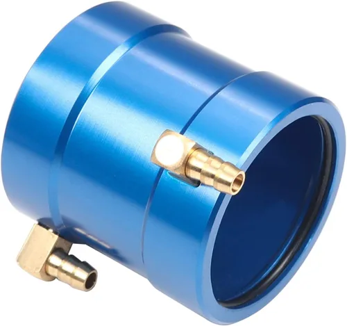 Bettomshin Motor de aluminio de refrigeración por agua chaqueta de metal control remoto modelo barco partesBlueSuitable for36Series Control remoto