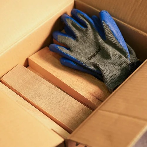 Miniatura 5 de CONSDAN Astillas de madera de nogal para ahumador y barbacoa, cultivadas en Estados Unidos, secadas al horno, trozos de madera natural (12 libras)