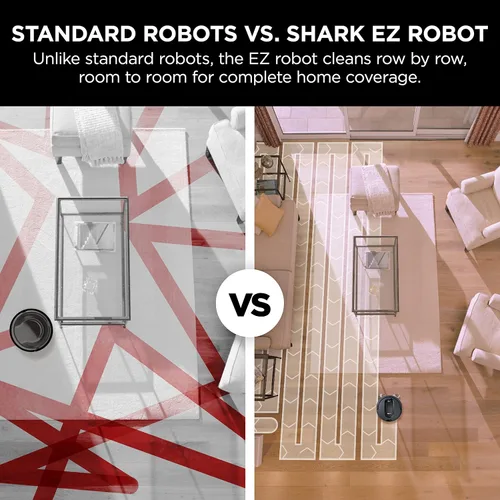 Miniatura 3 de Shark EZ Robot Aspirador RV912S con base autovaciada, sin bolsa, WiFi, color gris oscuro (renovado)