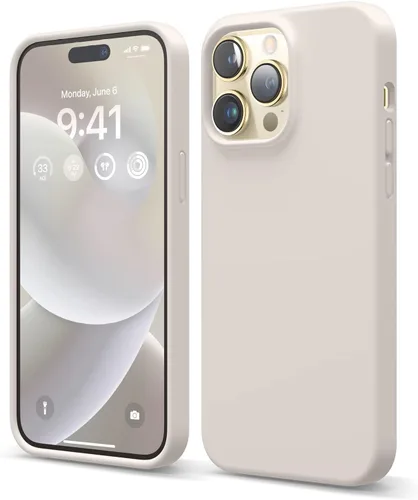 Miniatura 27 de elago Funda compatible con iPhone 14 Pro Max, de silicona líquida, funda protectora de cuerpo completo, a prueba de golpes, funda delgada