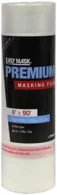 Miniatura 8 de Trimaco Easy Mask - Película de enmascaramiento de alta calidad, 24 pulgadas x 180 pies, transparente (42480)