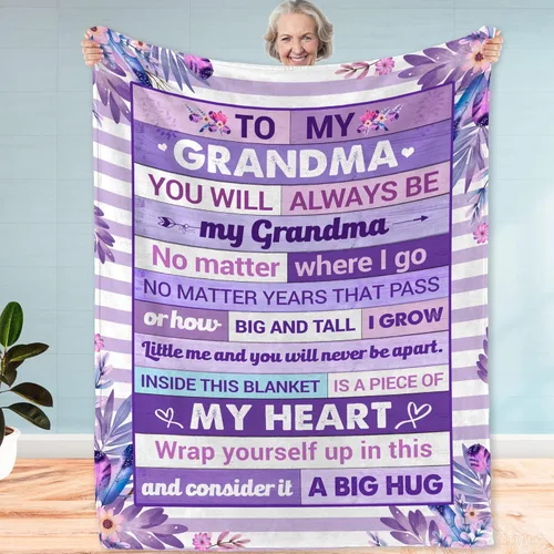 Miniatura 9 de Regalos para hija de mamá y papá – Manta con texto en inglés "To My Daughter", regalo pensado para el día de la madre, cumpleaños o graduación