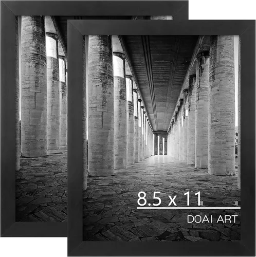 Miniatura 10 de DOAI ART Marco de póster de 16 x 20 pulgadas, paquete de 2 marcos de fotos de roble y veta de madera de 16 x 20 pulgadas para montaje en pared