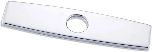 Miniatura 8 de Placa para grifo, placa de cubierta de orificio de fregadero de níquel cepillado, placa rectangular de 10 pulgadas de acero inoxidable 304 para 1