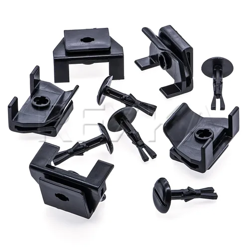 Miniatura 2 de Rexka Juego de 5 clips y pasadores para guardabarros delantero y parachoques para Toyota Lexus 53879-58010 47749-58010 Avalon Camry Corolla 5 juegos.