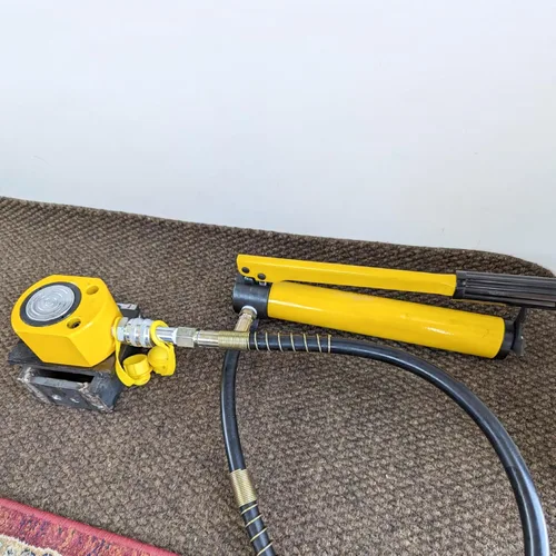 Miniatura 6 de HFS (R) Bomba de mano hidráulica Acoplador de manguera de paquete eléctrico (10000 psi) Bomba hidráulica Oip Bomba manual Bomba manual hidráulica