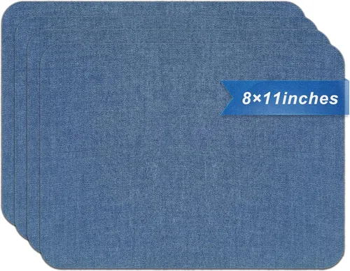 Miniatura 17 de Azobur Parches termoadhesivos de tela de nailon de 2.4 x 60 pulgadas, cinta adhesiva tenaz resistente al agua, parche para planchar para tienda