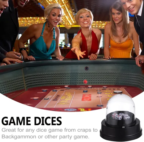 Miniatura 9 de Taza automática de dados taza de rodillo automático eléctrico con 5 s para KTV Pub Bar Party Juego de mesa Accesorios