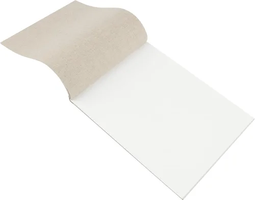 Miniatura 4 de Centurion Almohadilla de lino imprimada al óleo de lujo de 12 x 16 pulgadas, 10 hojas por bloc – 11 oz. Sin páginas que se corren, ligera, fácil