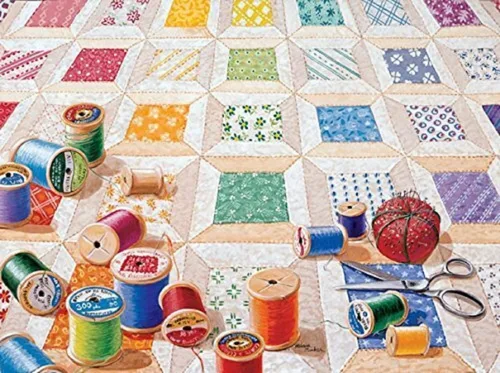 Miniatura 3 de SUNSOUT INC - Carretes - Rompecabezas de 1000 piezas por artista: Rebecca Barker - Tamaño acabado 20" x 27" - MPN # 24218