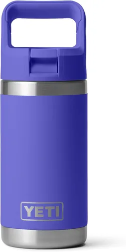 Miniatura 43 de YETI Rambler Jr. - Botella de 12 onzas para niños, con tapa con pajilla Rojo rescate