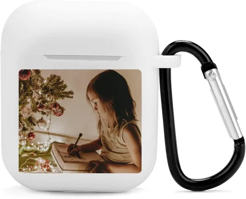 Miniatura 3 de Funda personalizada para Airpods con diseño de llavero, logotipo y foto, funda personalizada para Airpod para prevención de arañazos en otoño, funda
