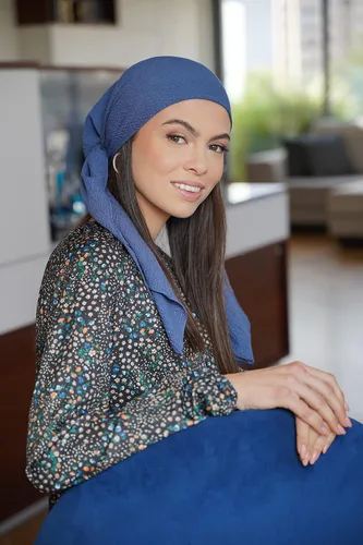 Miniatura 45 de Madison Headwear Bufandas preatadas para la cabeza para mujer con material ligero prensado y atractivo