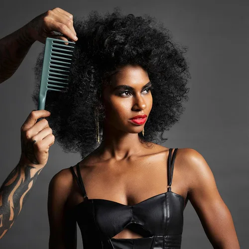 Miniatura 3 de Fromm Professional Curl Studio - Pinza de cabello de 6 pulgadas para dar volumen, desenredar y peinar cabello húmedo y seco, rizado, rizado