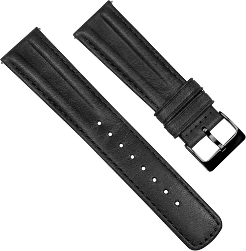 Miniatura 24 de Barton Racing & Rally Horween - Correas de cuero con barras de resorte de liberación rápida integradas, longitud estándar para muñecas de 5 a 8