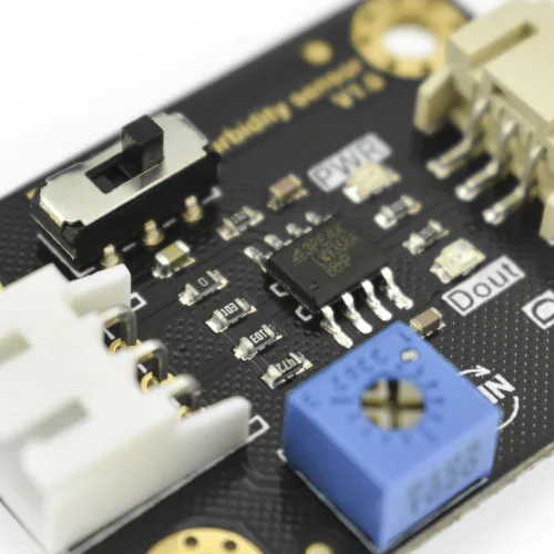 Miniatura 5 de Gravedad: Sensor de turbidez analógico para Arduino / ESP32 / STM32 / Raspberry Pi (ADC requerido) Monitor de calidad del agua Tiempo