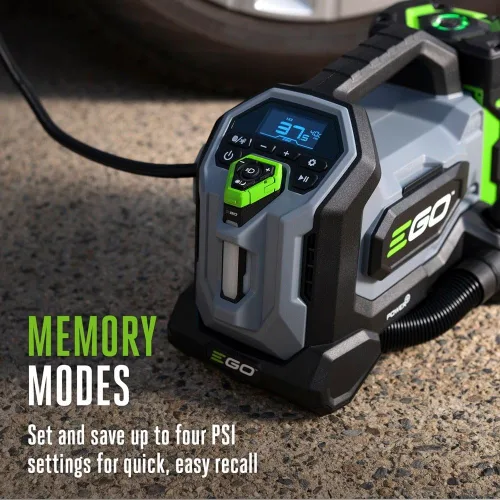 Miniatura 5 de EGO POWER+ Inflador compacto de 160 PSI para automóvil, hogar, deporte, compresor de aire portátil, batería y cargador no incluidos - IF1600