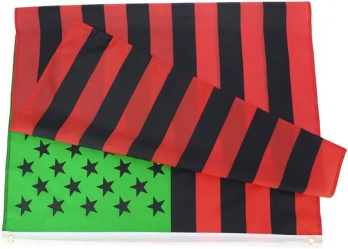 Miniatura 2 de Bandera afroamericana de liberación negra UNIA de 3 x 5 pies Afro US