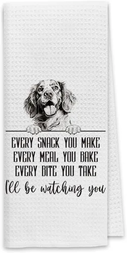 Miniatura 17 de Toallas de cocina Dibor Goldendoodle, toallas de cocina Goldendoodle, toallas de mano de tela divertidas para cada comida que haces para perros