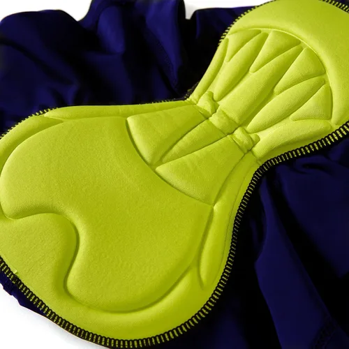 Miniatura 5 de Pantalones de ciclismo para niños, pantalones cortos acolchados 3D, pantalones cortos de ciclismo para niñas, pantalones cortos negros para niños
