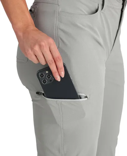 Miniatura 11 de Outdoor Research Pantalones Ferrosi para mujer, entrepierna corta, senderismo, escalada, camping, equipo ligero
