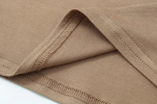 Miniatura 5 de Paquete de 2 camisetas de manga larga con cuello alto para mujer, básica, elástica, cómoda, cuello alto