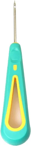 Miniatura 3 de RLECS Kit de 3 puntas de acero para reparación de zapatos de cuero, herramienta de zapatero de costura, manualidades, recta, curvada y aguja, aguja