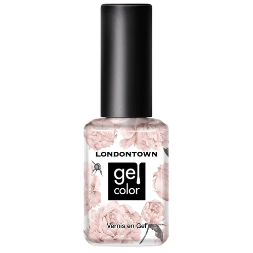 Miniatura 25 de LONDONTOWN Esmalte de uñas de gel UV/LED, de larga duración, resistente al astillado, color de alto brillo, marrón beige natural brillante, 0.4 fl