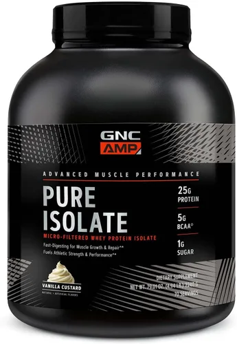 Miniatura 7 de GNC AMP Pure Isolate Protein - Fresa (28 porciones)