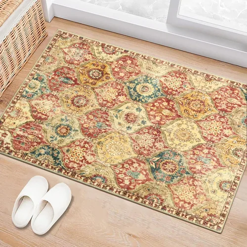 Miniatura 37 de Lahome - Alfombra de marroquí tejida, alfombra para cocina, pasillo, antideslizante, pasillo para entrada, pasillo de lavadero, dormitorio, 274 x