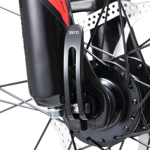 Miniatura 2 de Juego de brochetas de liberación rápida para bicicleta de carretera MTB delantera y trasera